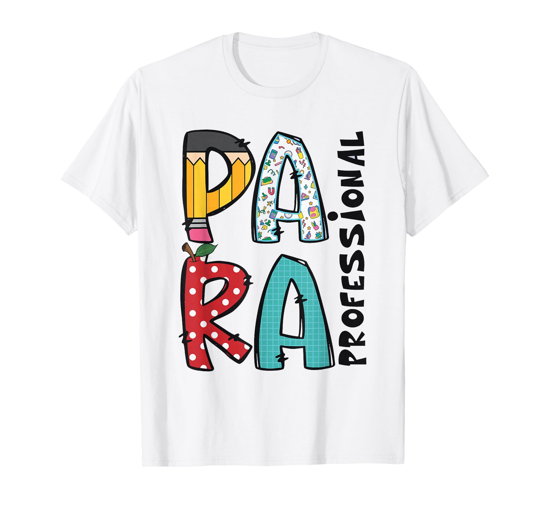 Photo 1 of Paraprofessional Back To School Para Squad Special Education T-Shirt