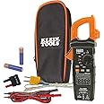 Klein Tools CL800 Digital Clamp Meter, Auto Ranging TRMS, AC/DC Volt/Current, LOZ, Continuity, Frequency, Capacitance, NCVT, 