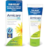 Boiron Arnicare Gel for Relief of Joint Pain, Muscle Pain, Muscle Soreness, and Swelling from Bruises or Injury - Non-greasy and Fragrance-Free - 2.6 oz
