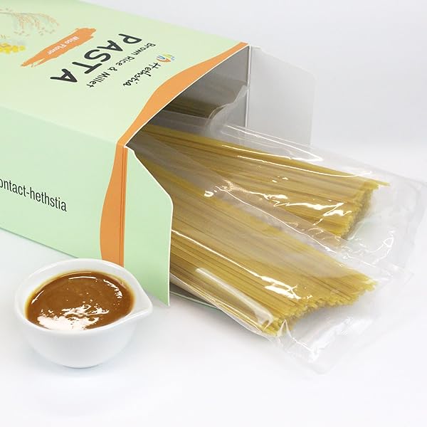 HETHSTIA ORGANIC RICE NOODLES 60.74 OZ GLUTEN-FREE BROWN RICE AND MILLET NOODLES 6 PACKS NON-GMO MISO RAMEN SOUP WHOLE GRAIN SPAGHETTI PASTA WITH MISO GOURMET BROTH, KOSHER, HEALTHY DIET FOR CHILDREN