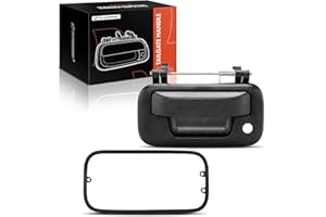 A-Premium Tailgate Handle Liftgate Latch Handle with Keyhole Compatible with Ford F150 2004-2014, F250 F350 F450 F550 Super D
