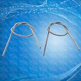 TOPINCN 2pcs Kiln Furnace Heating Element Coil 220V 1500W FeCrAl Wire view 5
