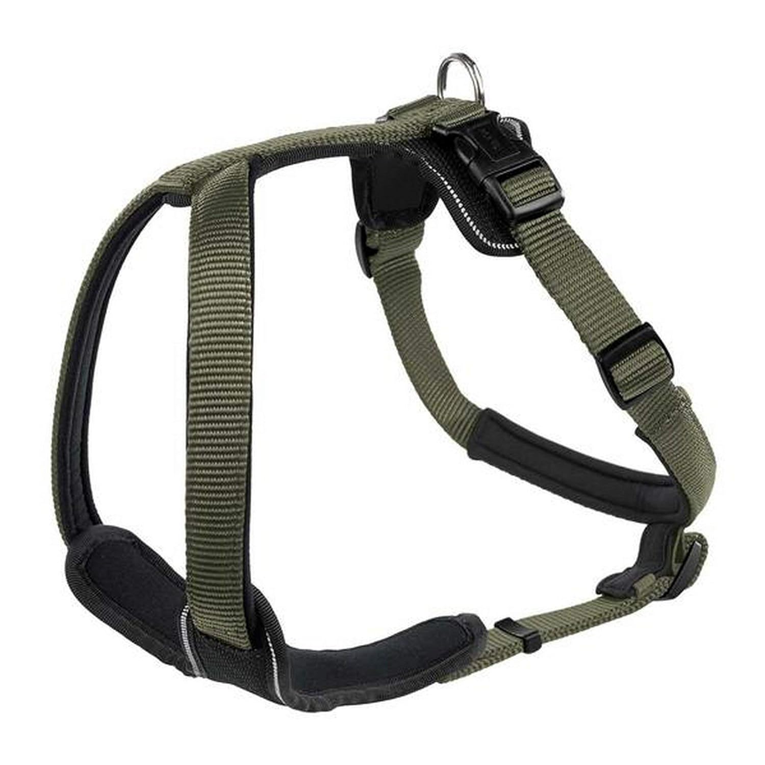 HUNTER Harness Neopren, Medium, 53 x 65 cm, Nylon Green/Neopren Black