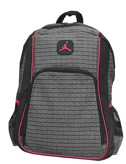Jordan Boys Black & Red 23 Backpack (Black): Amazon.es: Ropa y ...
