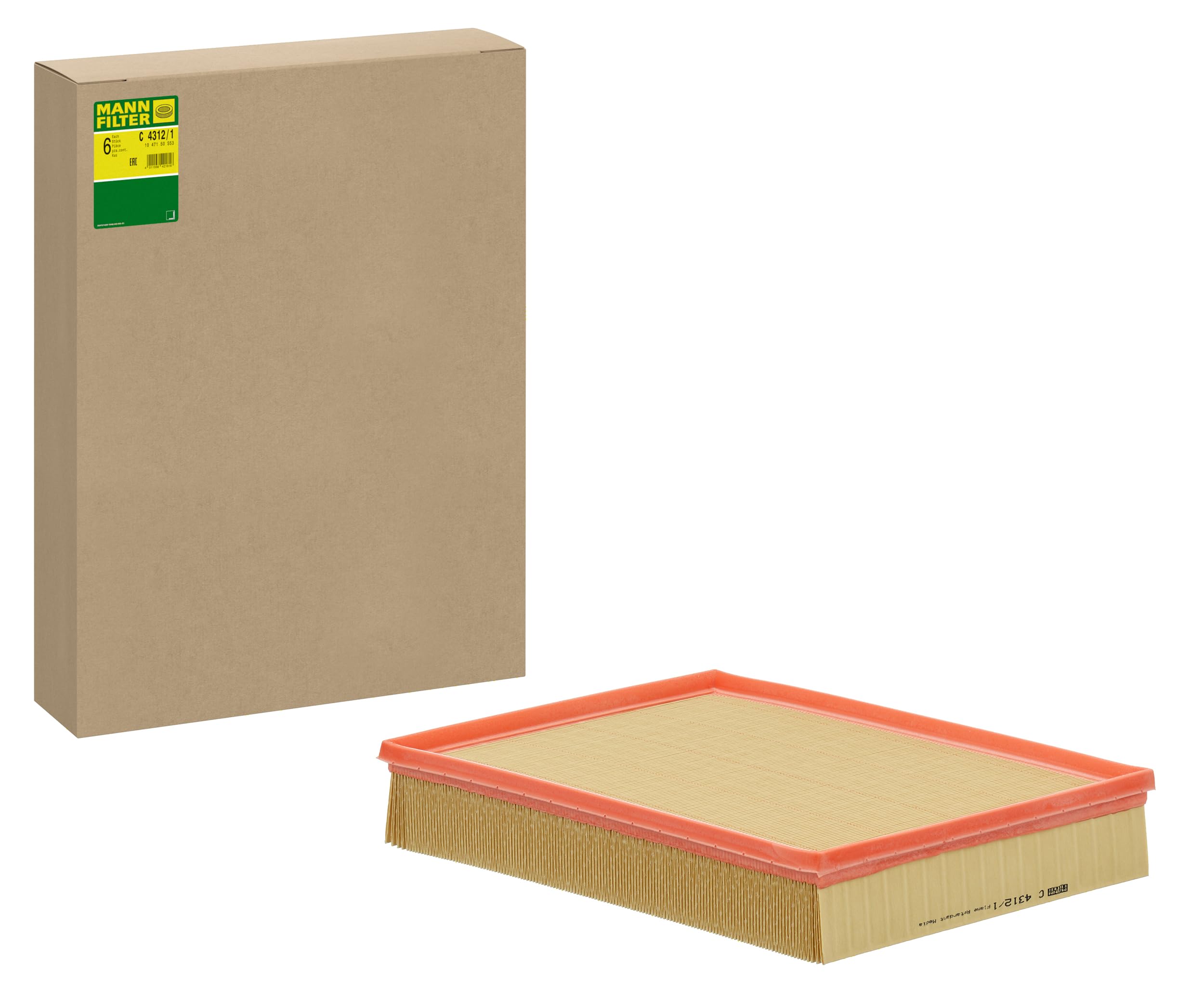 MANN-FILTER C 4312/1 Air Filter - for Cars + Transporters