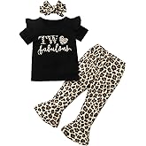 Baby Girl 2nd Birthday Outfit Girl 2 Year Old Birthday Outfit Toddler Leopard Clothes