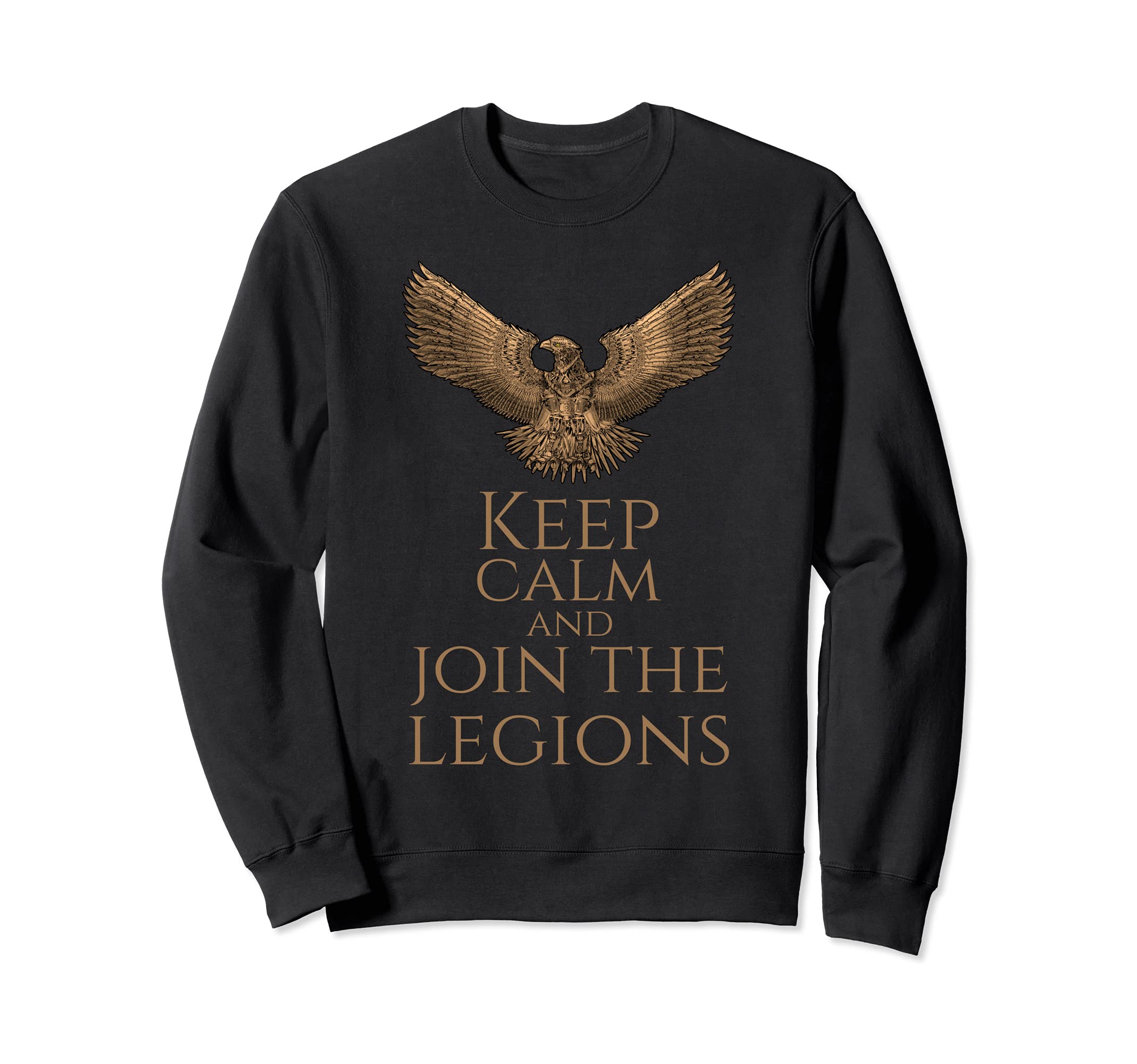 Ancient Rome - Legionary Steampunk Eagle - SPQR Aquila Sweatshirt