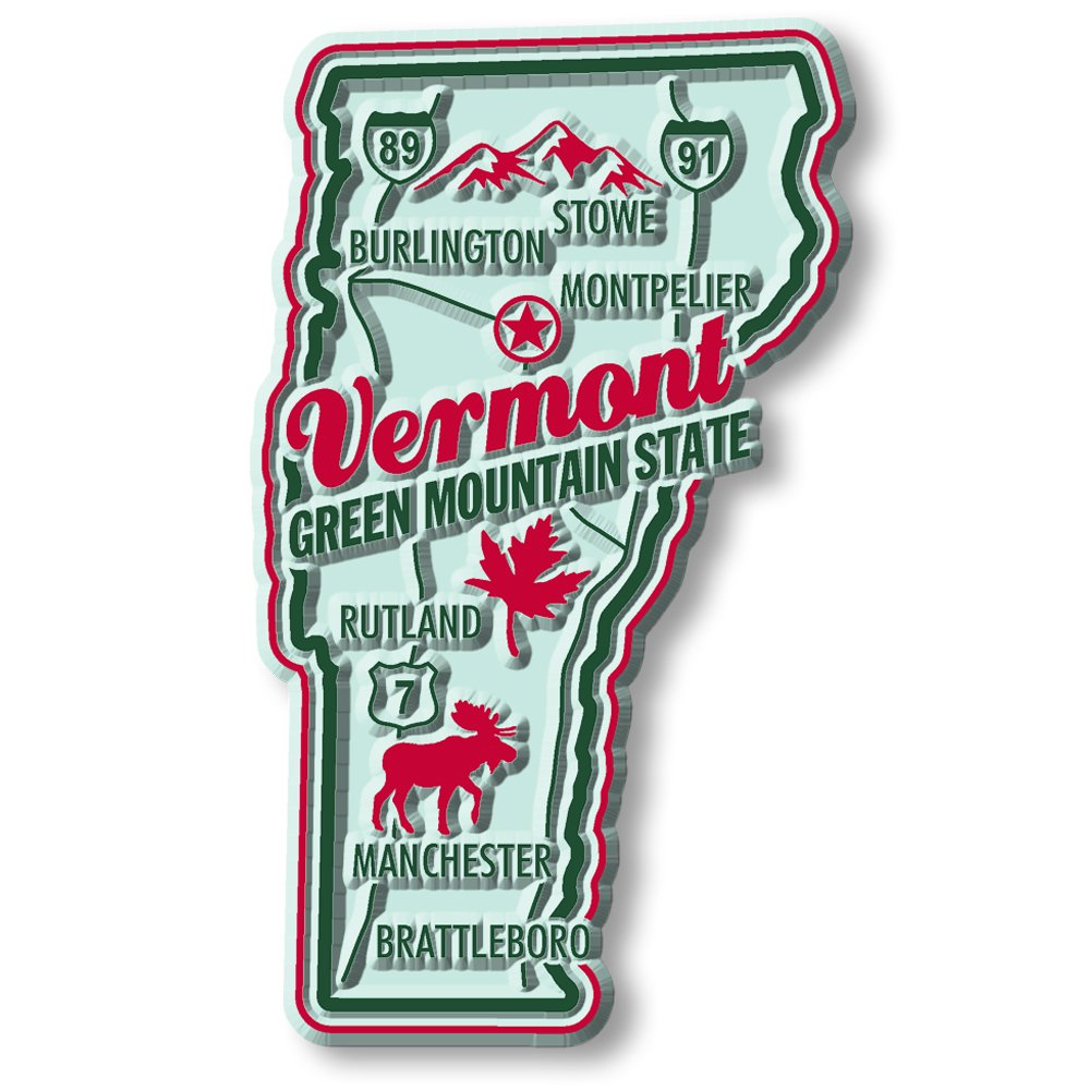 The 10 Best Vermont Refrigerator Magnet