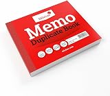 Silvine 4x5 Duplicate Memo Book Numbered 1-100 with Index Sheet view 2