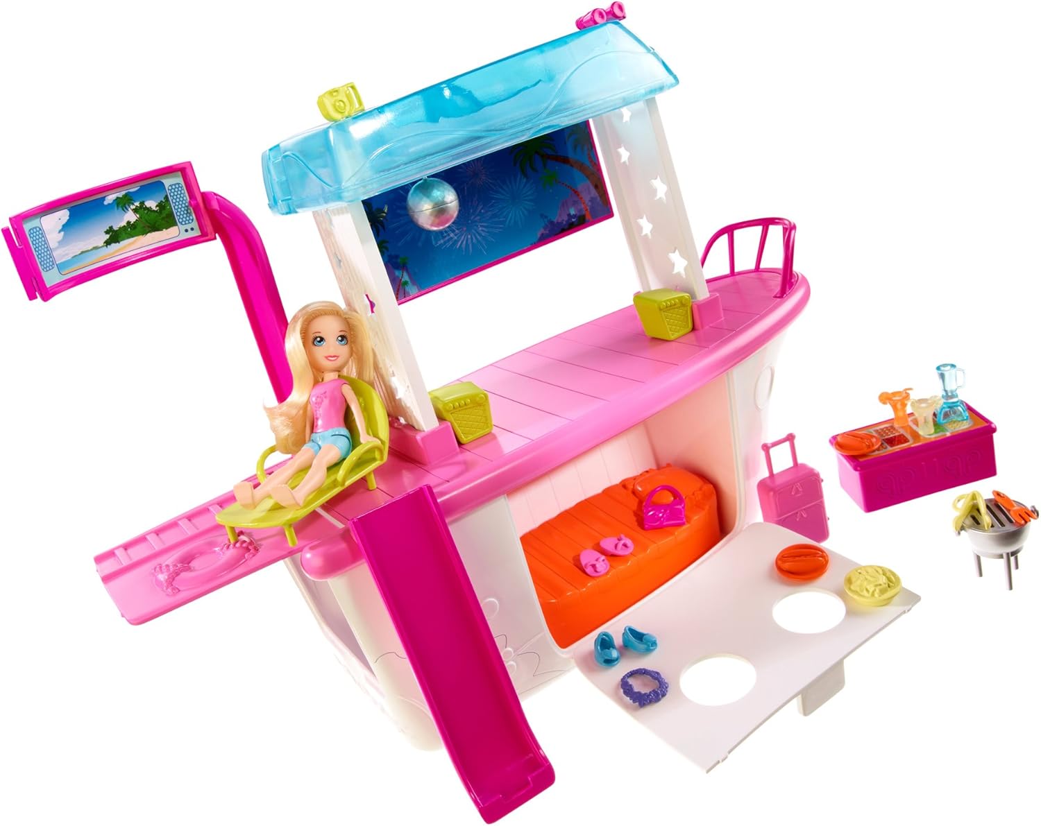polly pocket party boat