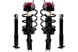 Peforway Front & Rear Complete Strut Assembly Shock Absorber Compatible with 2008-2012 for Buick Enclave, 2009-2012 for Chevy Traverse, 2007-2012 for GMC Acadia (Set of 4) 172518 37315