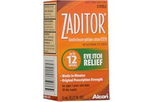 Zaditor Eye Itch Relief Antihistamine Eye Drops - 0.17 fl oz, Pack of 2