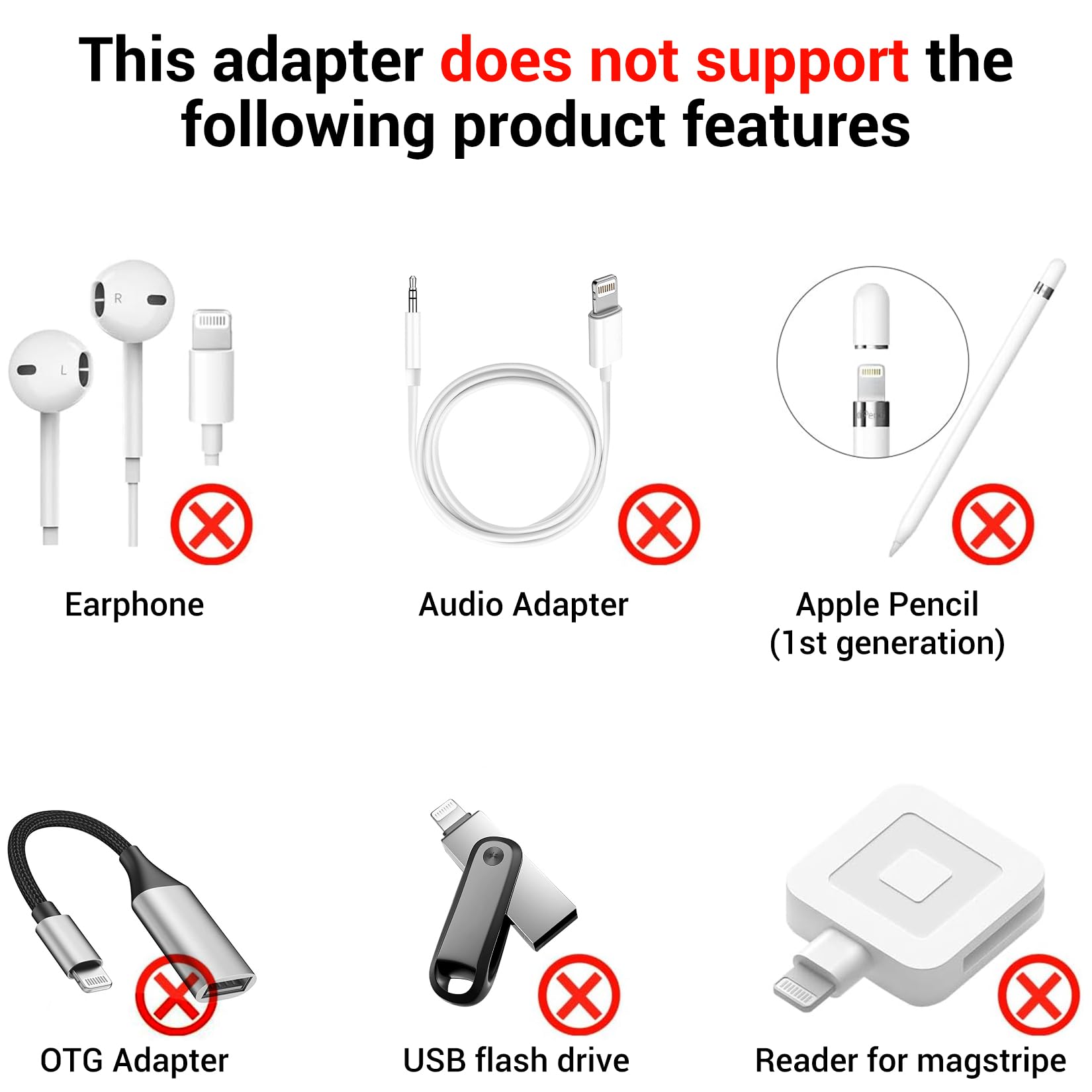 Temdan 4 Pack Lightning to USB C Adapter for iPhone 15/16 Pro/16 Pro Max/Plus,Samsung S25/S24,USB C Charger Connector Cable,for iPhone 16/15 Charger,16/15 Accessories - Black(Not for Audio/OTG)