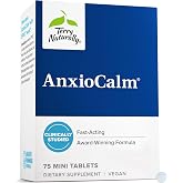 Terry Naturally AnxioCalm - Fast-Acting Calm &amp; Relaxation - 75 Count | Acting Calm Support Without Drowsiness. 75 tablets.