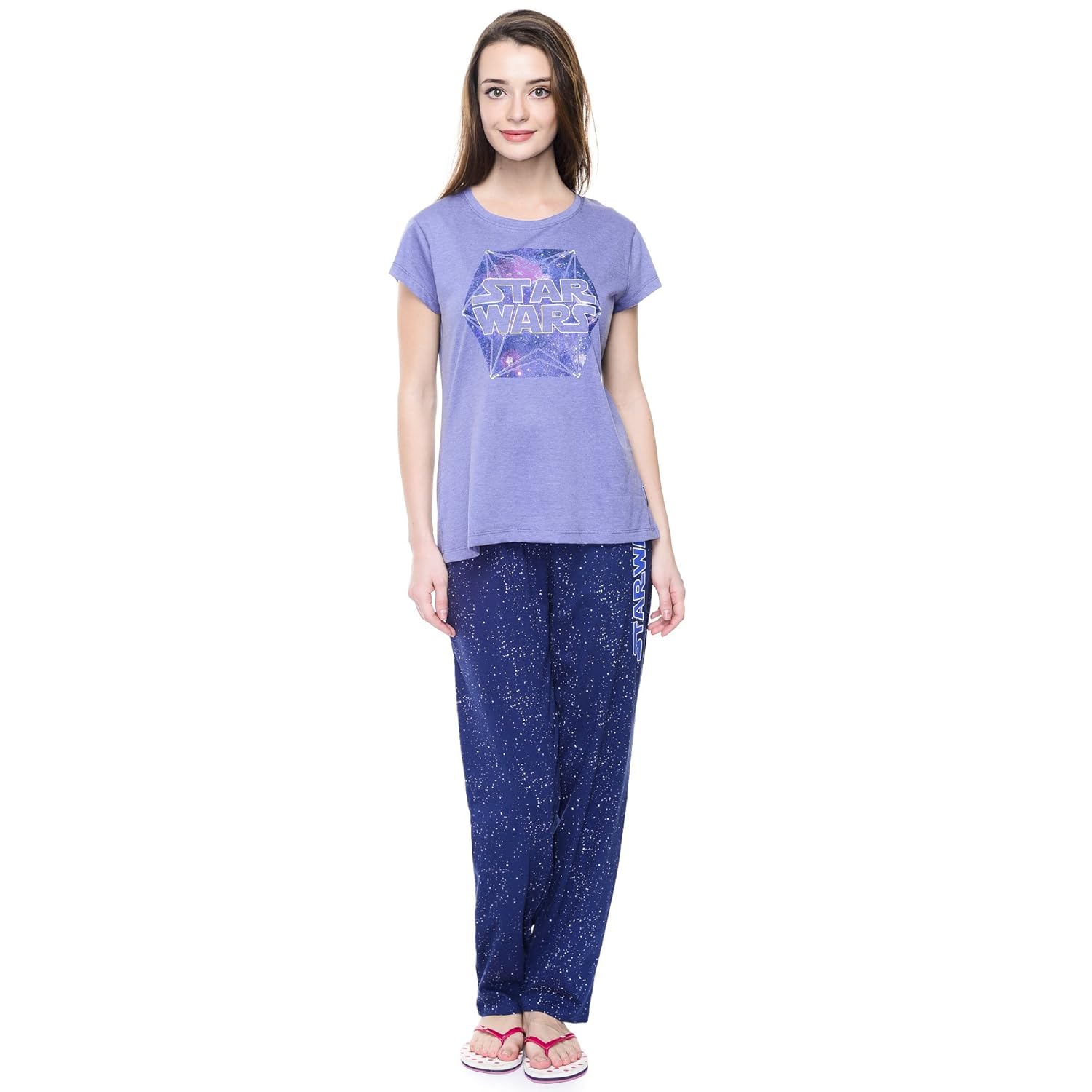 star wars women's cotton pyjama set