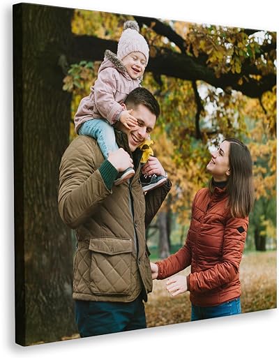 Print Maniacs Personalised Photo Canvas for Women Birthday Gift