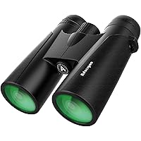 12x42 Powerful Binoculars for Adults with Clear Low Light Vision - Large View Eyepiece Binoculars for Birds Watching…