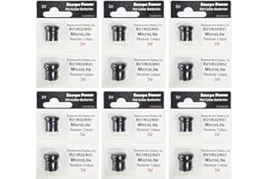 Enerpe Dog Fence Batteries Compatible with R21, R22, R51 Electric Collars 12-Pack