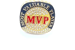 GENERIC Discount Sports Rings ALL SPORT MVP RING - GOLD Premium Ring/Player/Team Awards 7-4