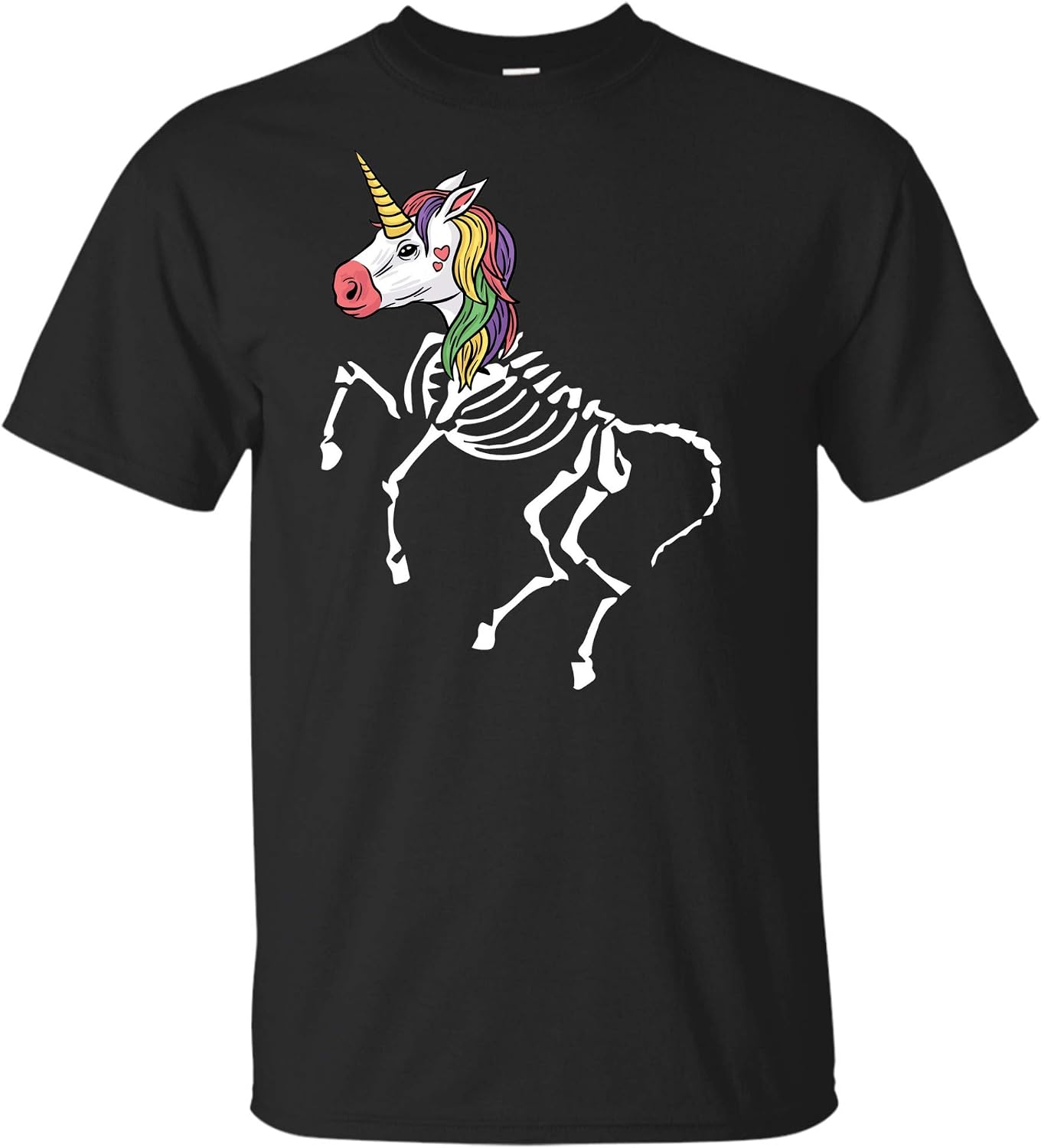 unicorn skeleton t shirt