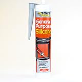 Everbuild General Purpose Clear Silicone Sealant Anti Fungus 12x view 6