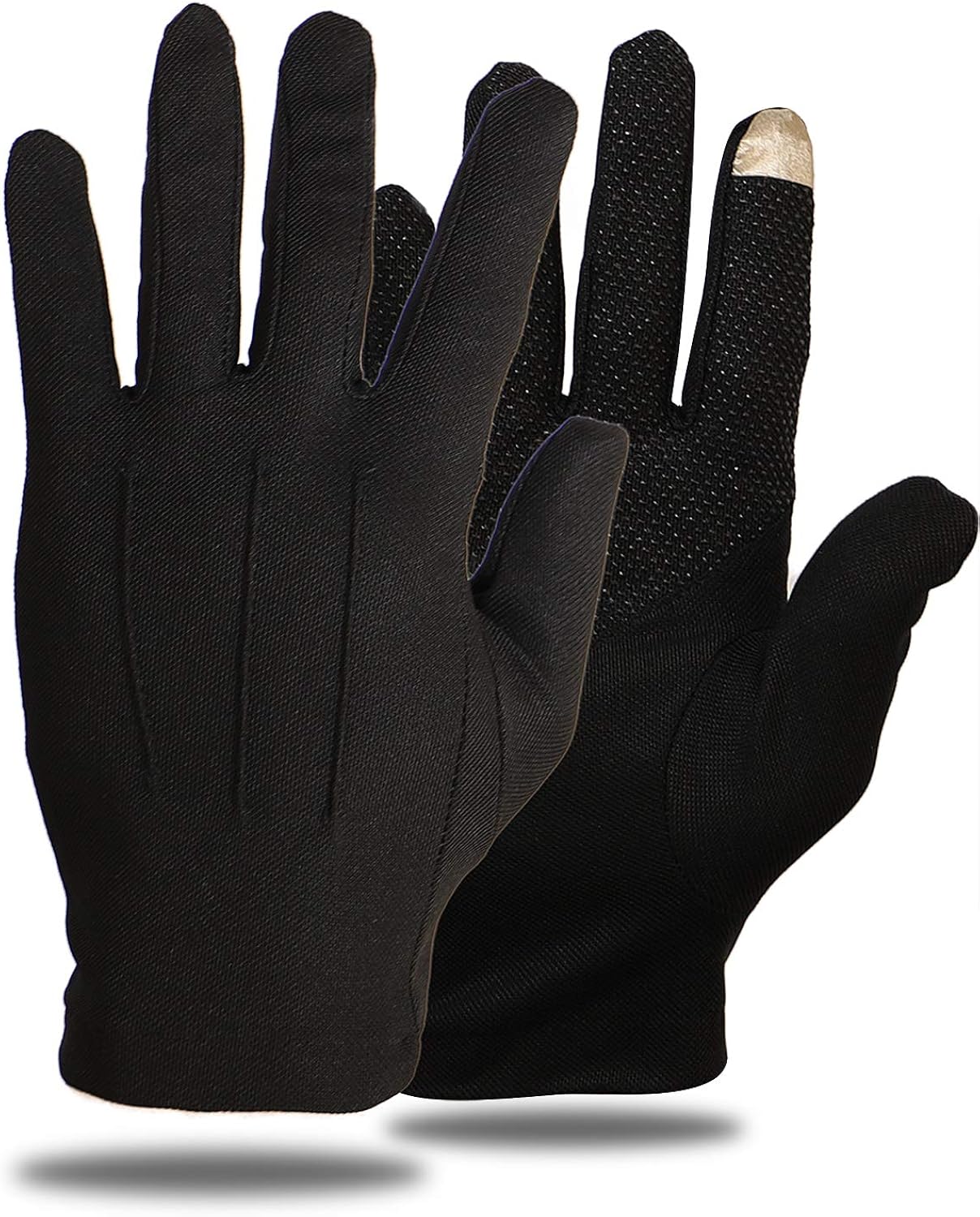 Bienvenu Driving Gloves for Men, Non Slip Touchscreen, Summer Sun Protection Gloves, Black: Clothing