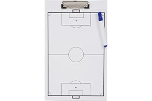 RED CUP PONG Trademark Innovations Soccer Clipboard - Erasable White Board - Great for Coaches