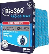 Natures Aid Bio360 Pro-30 Max Probiotic 30B Cultures 60 Veg Caps Vegan Gluten view 1