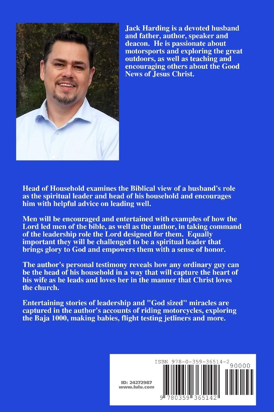 Head Of Household: A Biblical View Of The Husband's Role: Harding, Jack E.:  9780359365142: Amazon.com: Books