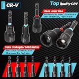 Shall 29Pcs Magnetic Nut Driver Set CR-V Steel Quick-Release Extensions view 4