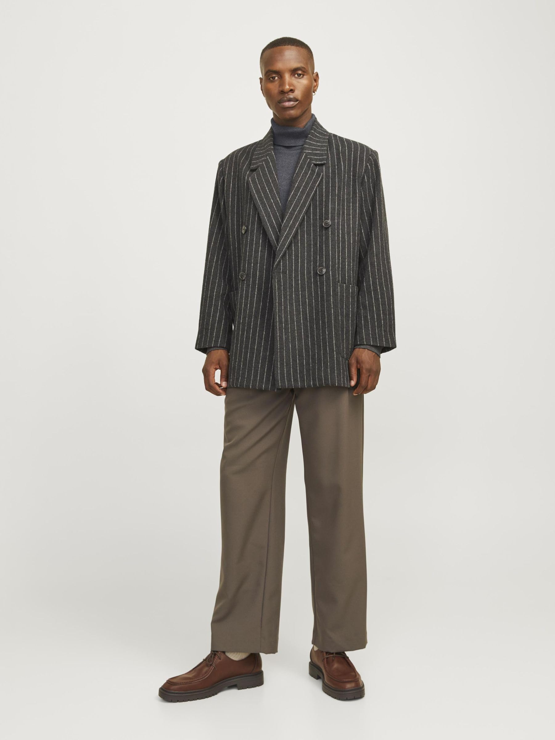 JACK & JONES Male Rollkragenpullover Einfarbig Rollkragenpullover 3