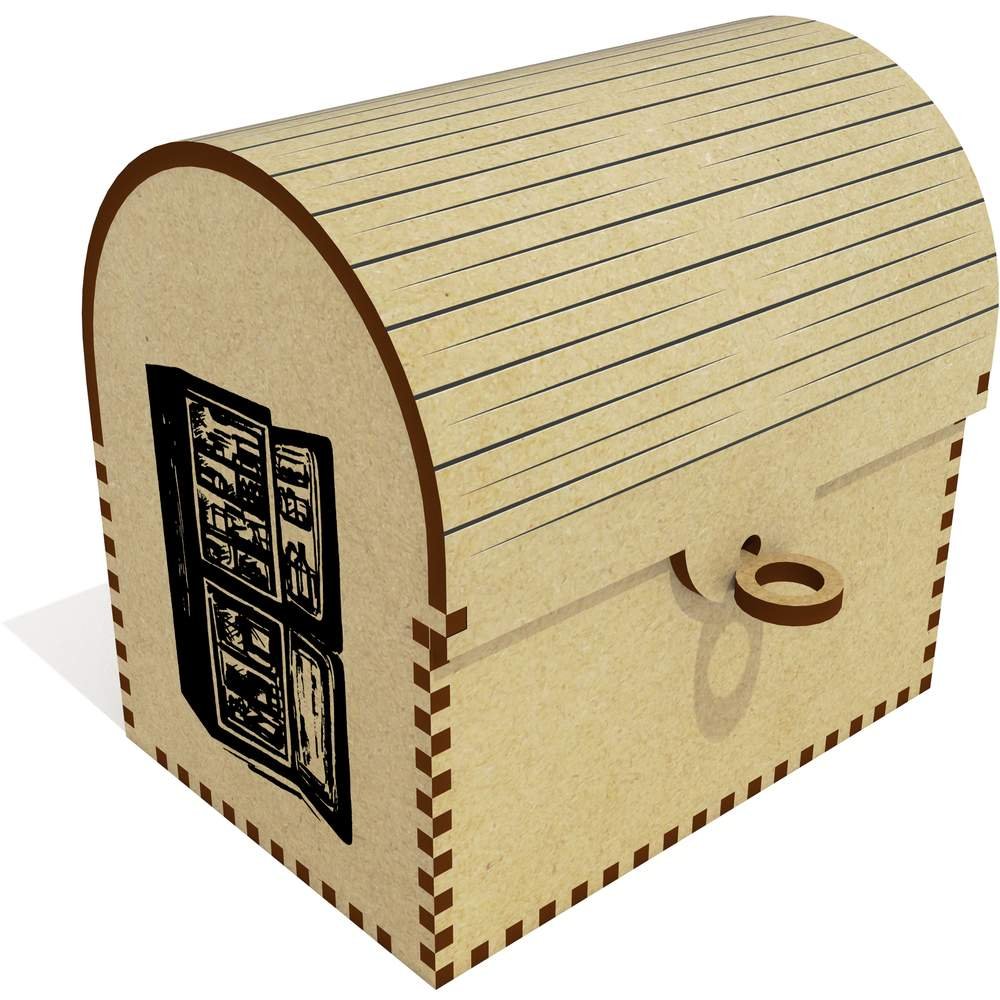 Azeeda Nevera Abierta Cofre del Tesoro / Joyero (TC00030240 ...