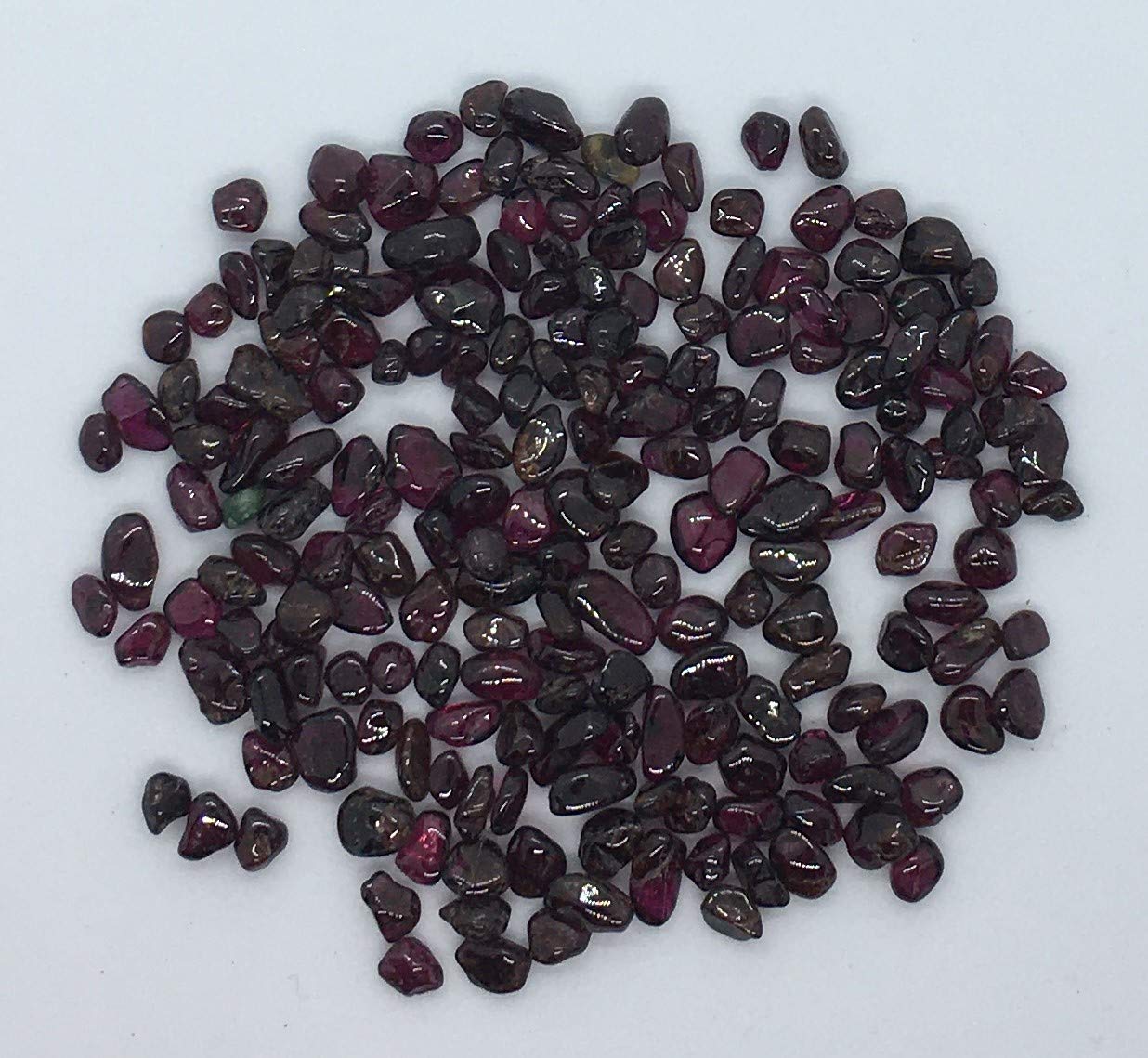 Garnet Crystal Gemstone Chips - 25 grams