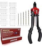 Amazon.com: NEXTACK Rivet Gun Kit with 350 Blind Rivets, Heavy
