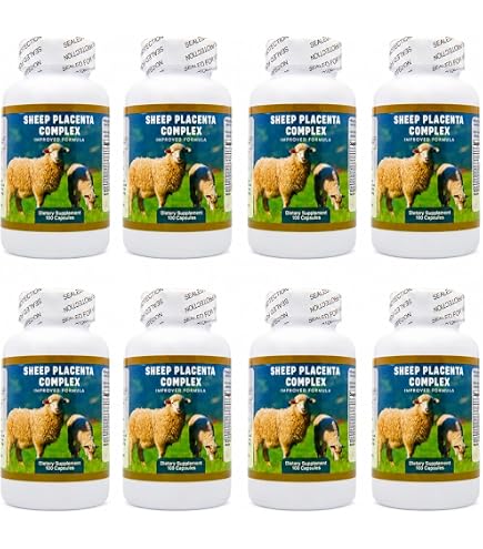 Sheep Placenta Complex (100 Capsules) : Health & Household