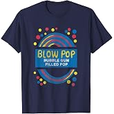 Charms Blow Pop Retro Wrapper Logo Sucker Candy T-Shirt