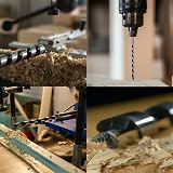 HPMAISON 6-Piece Auger Bit Set 230mm Hex Shank Woodworking Drill Bits 6-16mm view 9