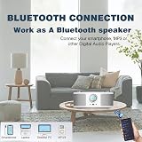 WISCENT Portable CD Player Boombox Bluetooth FM Radio Stereo USB AUX Headphone view 3