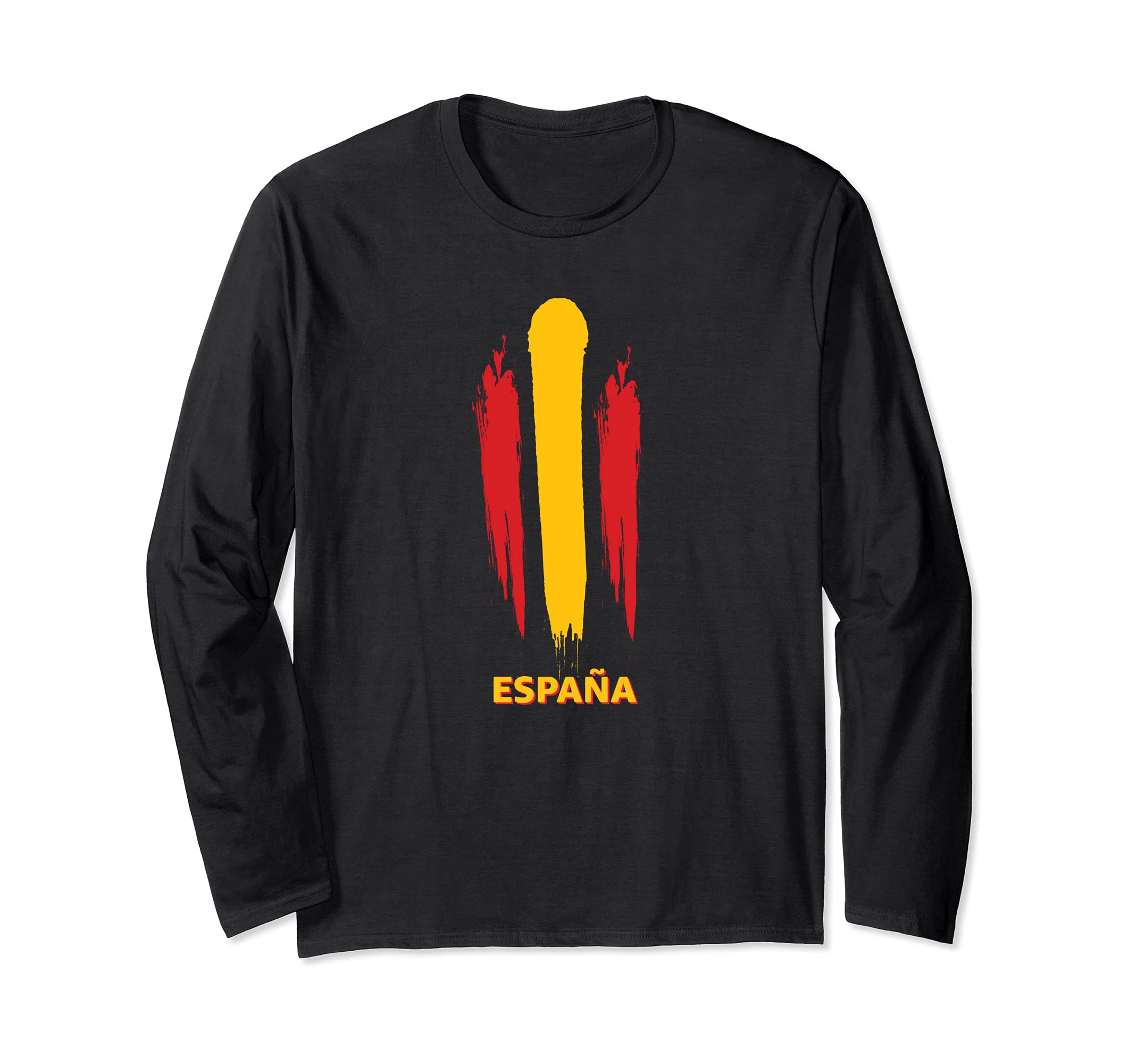 Spain Flag Long Sleeve T-Shirt