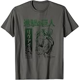 Attack on Titan Season 3 Levi Kanji Gradient AOT Anime T-Shirt