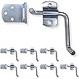 Stainless Gate Latch Corner Gate Latch Sets (2-Pack) For Stake Bed Trucks & Utility Trailers Corner Bracket Trailer - Foto 9