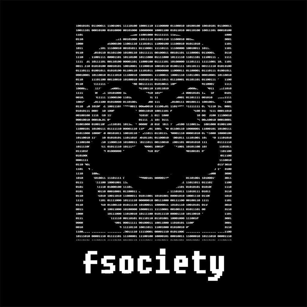 Cloud City 7 Fsociety Binary Code Mr Robot Beach Towel Toallas de playa