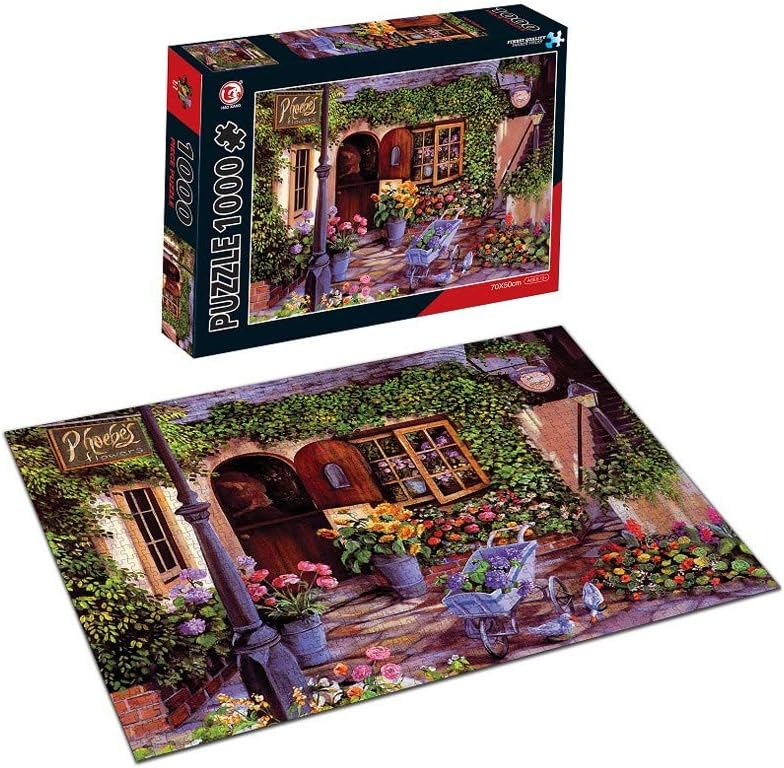 VZEXA Jigsaw Puzzles 1000 Piece Puzzle Game Interesting Intellective Educational Toys Home Game Preschool Puzzles Toy Personalized Gift for Adults Teen Kids (C,70cm50cm)