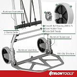 ATHLON TOOLS Aluminium Foldable Hand Cart 150kg - Smooth Wheels, 2 Expander view 3