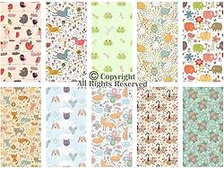 Craftido -25 Options- 100% Cotton Quilting Fabric