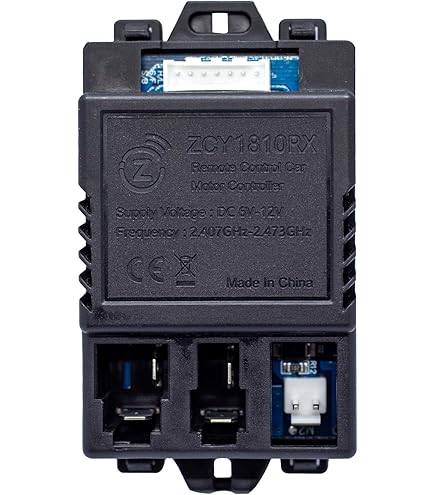 Amazon.com: 7 pin ZCY1810RX Receiver and Remote Control for 6V 12V