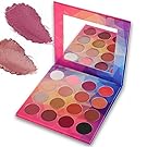 DE'LANCI Cream Gel Eyeshadow Palette - Matte and Shimmer 16 Colors Eye shadow Highly Pigmented Cream Makeup Palette with Mirror