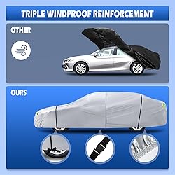 6 Layers Car Cover Waterproof All Weather for