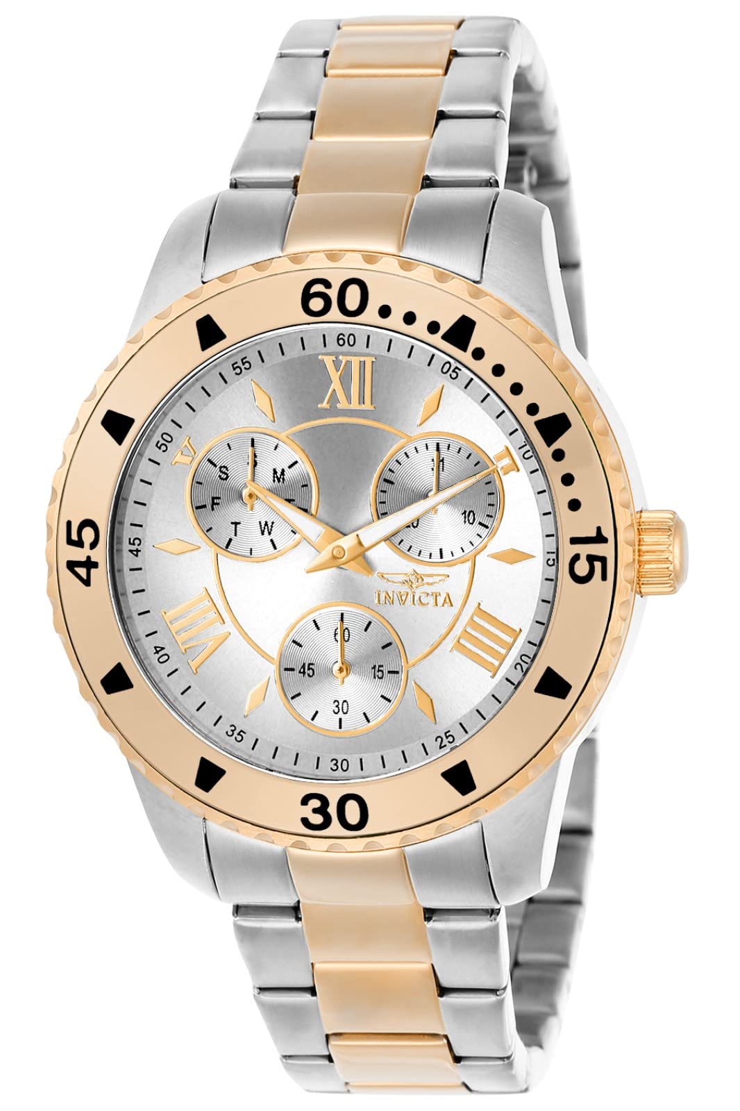 Invicta Wildflower Stainless Steel Women's Quartz Watch - 38 mm