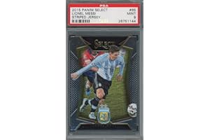 POWERS COLLECTIBLES Lionel Messi 2015 Panini Select Soccer Card #65 Graded PSA 9 MINT